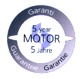 5 Jahre Garantie auf Motor, Bandschleifmaschine GRIMAX 75 und GRIMAX 150