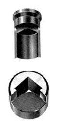 MUBEA Spezialstanzwerkzeuge Stempel und Matrizen zum Abrunden von Ecken 90 Grad für Flachmaterial für MUBEA Lochstanzen